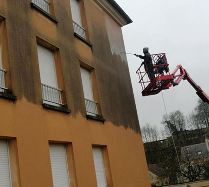 NETTOYAGE DE FAÇADES - Société de Peinture Soissonnaise