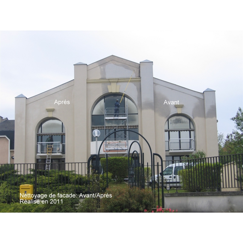 NETTOYAGE DE FACADES FOYER SUR SAINT QUENTIN